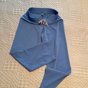 Figs ceil blue scrub pants- size small